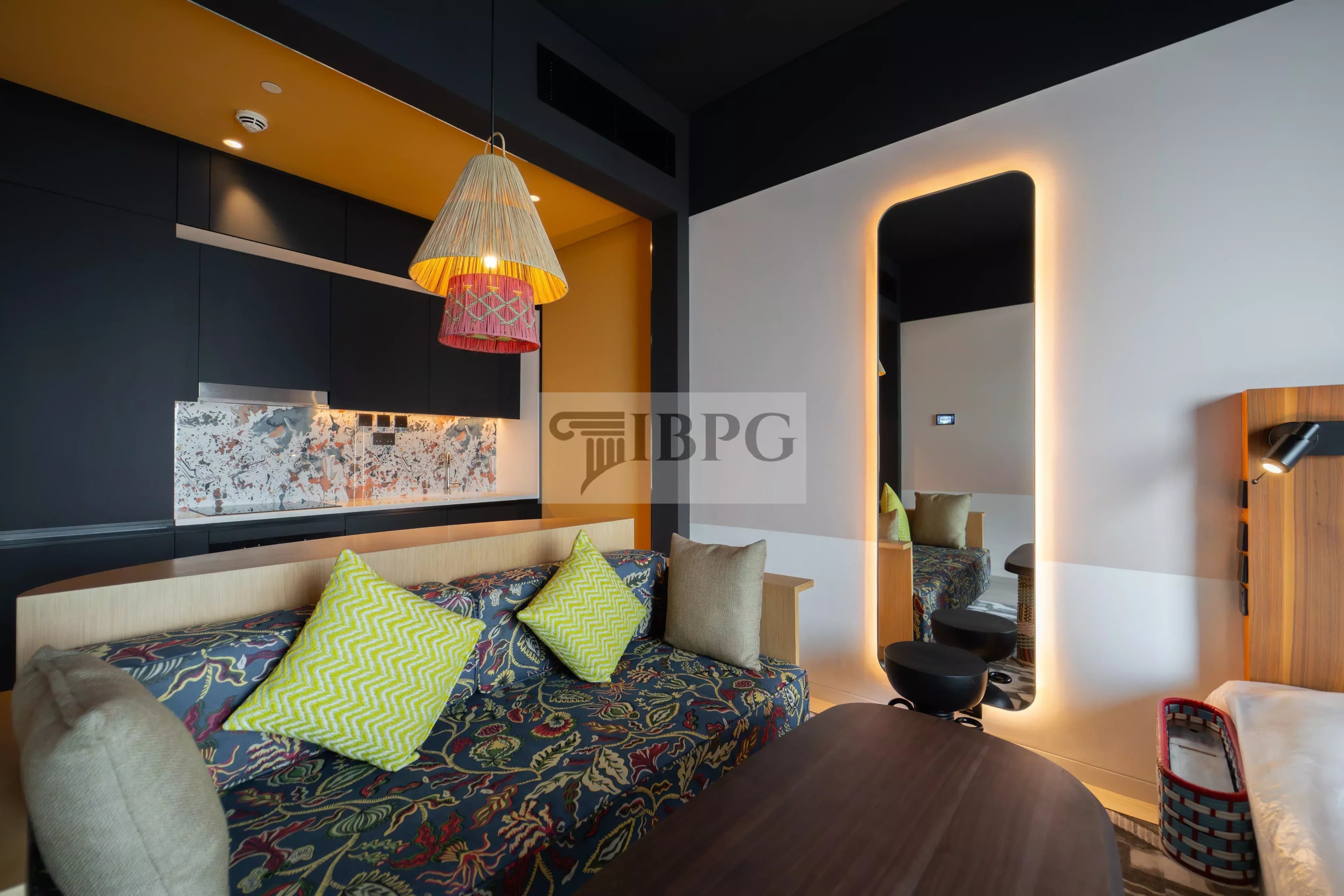 Studio Apartment 473 sqft Fully Furnished Mama Shelter Residences