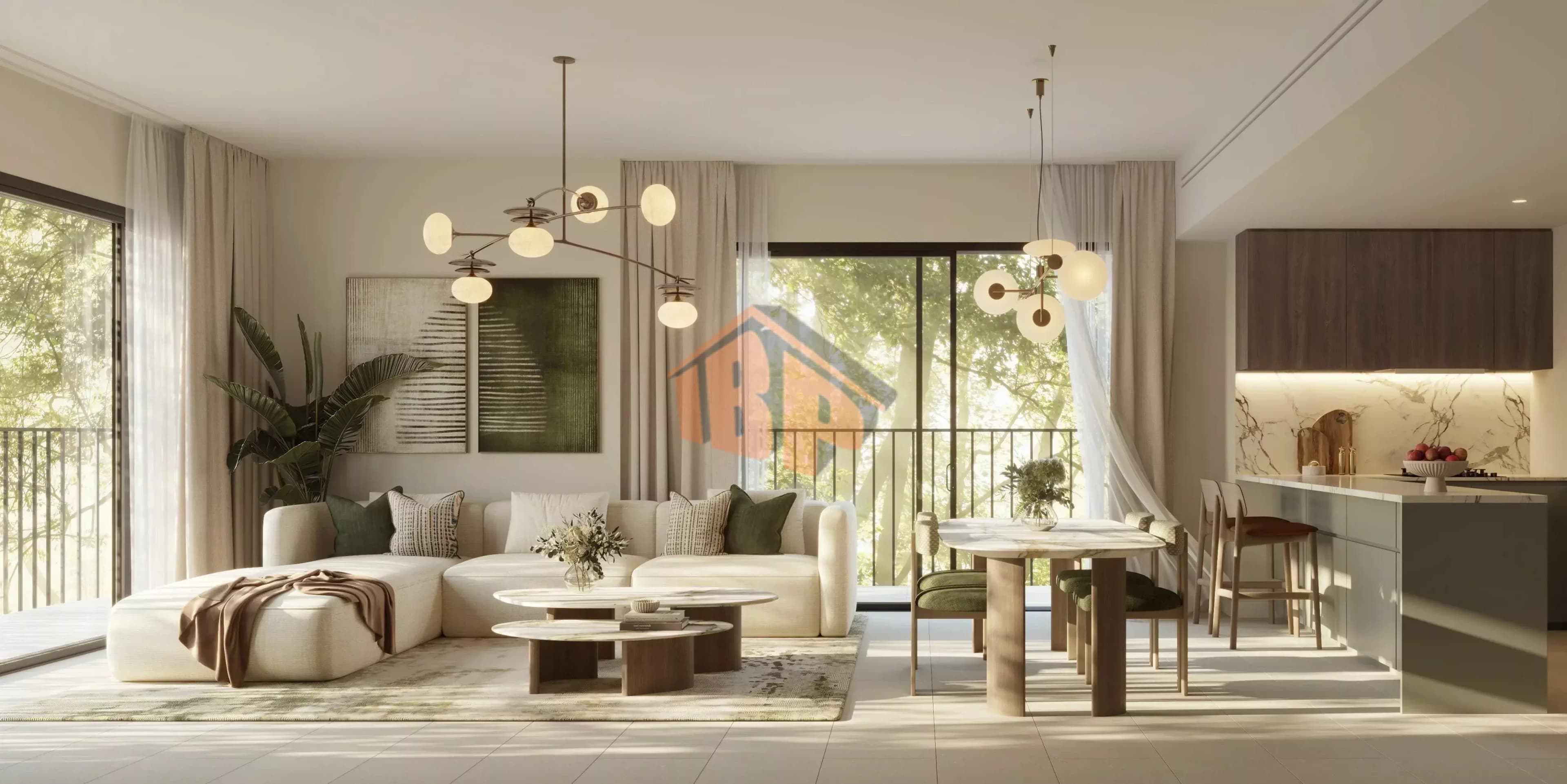 Serene Park-Front Living on Yas Island, Abu Dhabi 4