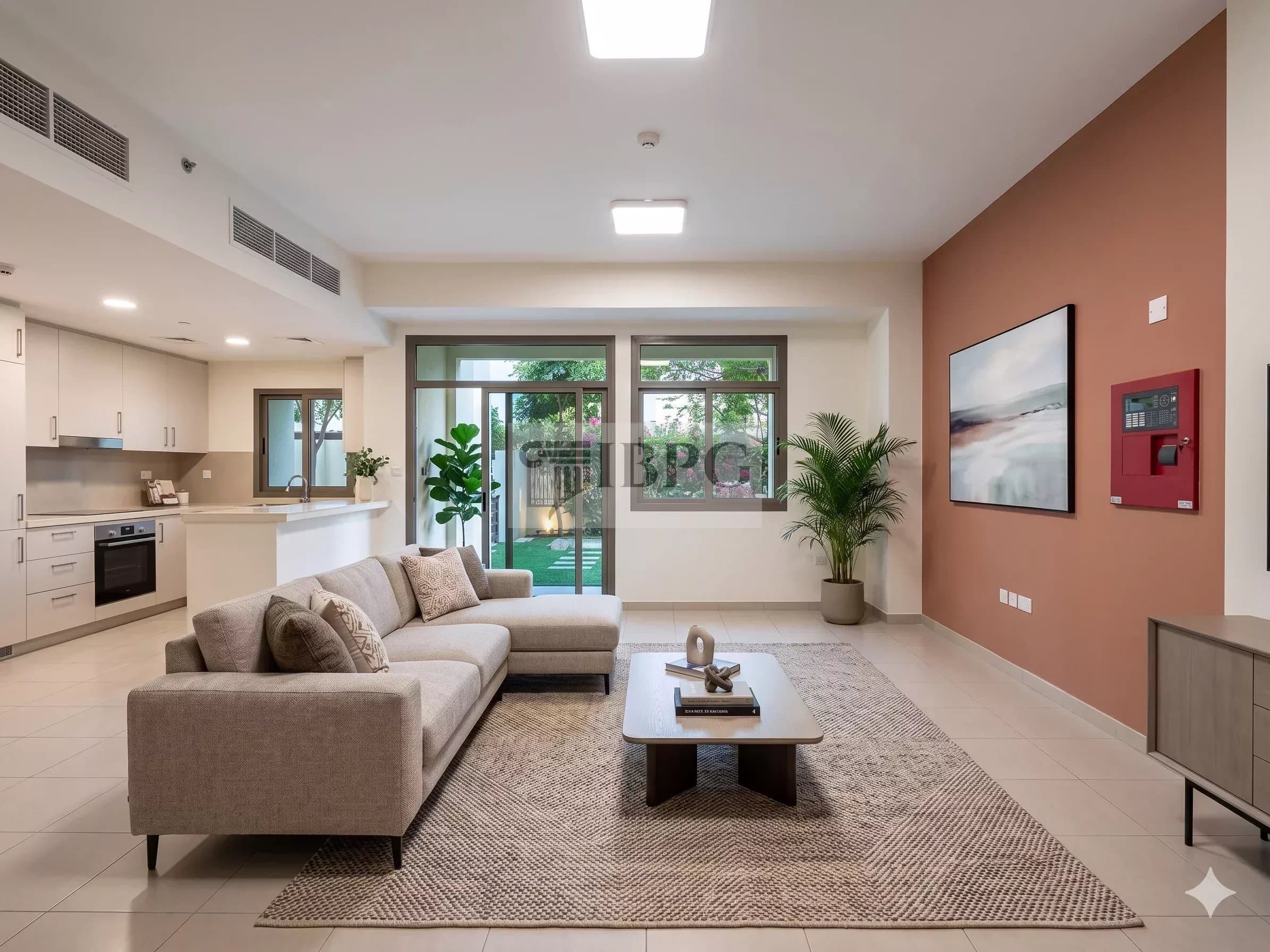 3BR +Maid Townhouse | Naseem Townsquare | Back To Back 3